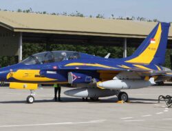 Penampakan Pesawat Jet Tempur Golden Eagle T-50i Milik TNI AU