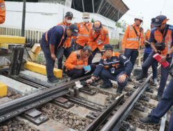 KAI Lakukan Upaya Intensif untuk Keselamatan Perjalanan Kereta Api, Antisipasi di Musim Penghujan