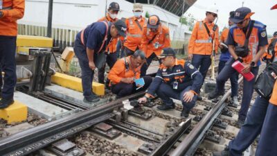 KAI Lakukan Upaya Intensif untuk Keselamatan Perjalanan Kereta Api, Antisipasi di Musim Penghujan