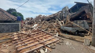 Gempa Berkekuatan 5,6 Magnitudo Guncang Cianjur Jawa Barat