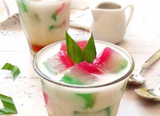 Ide Takjil Kekinian Es Selendang Mayang Khas Betawi yang Lembut dan Kenyal Menggoda