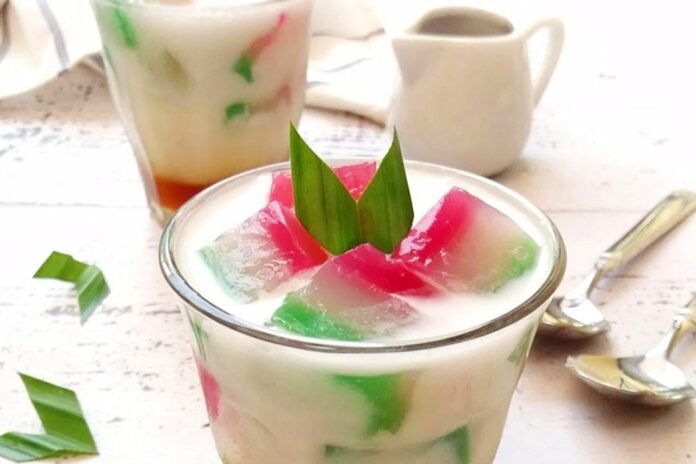 Ide Takjil Kekinian Es Selendang Mayang Khas Betawi yang Lembut dan Kenyal Menggoda